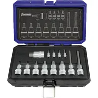 forum Innensechskant-Einsatz-Garnitur 1/4"+1/2" 13-teilig Produktbild
