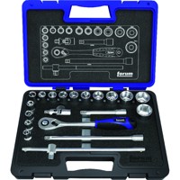 Produktbild von forum® - Steckschlüssel-Garnitur 1/2" 20-teilig