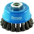 Produktbild von forum® - Topfbürste Stahldraht M14 65x0,50mm gezopft