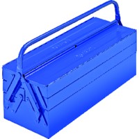 Produktbild von forum® - Werkzeugkasten Stahlblech 430mm 5-teilig