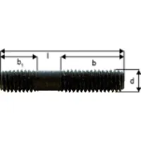 Produktbild von FORMAT - Stiftschraube DIN 6379 M10x80mm