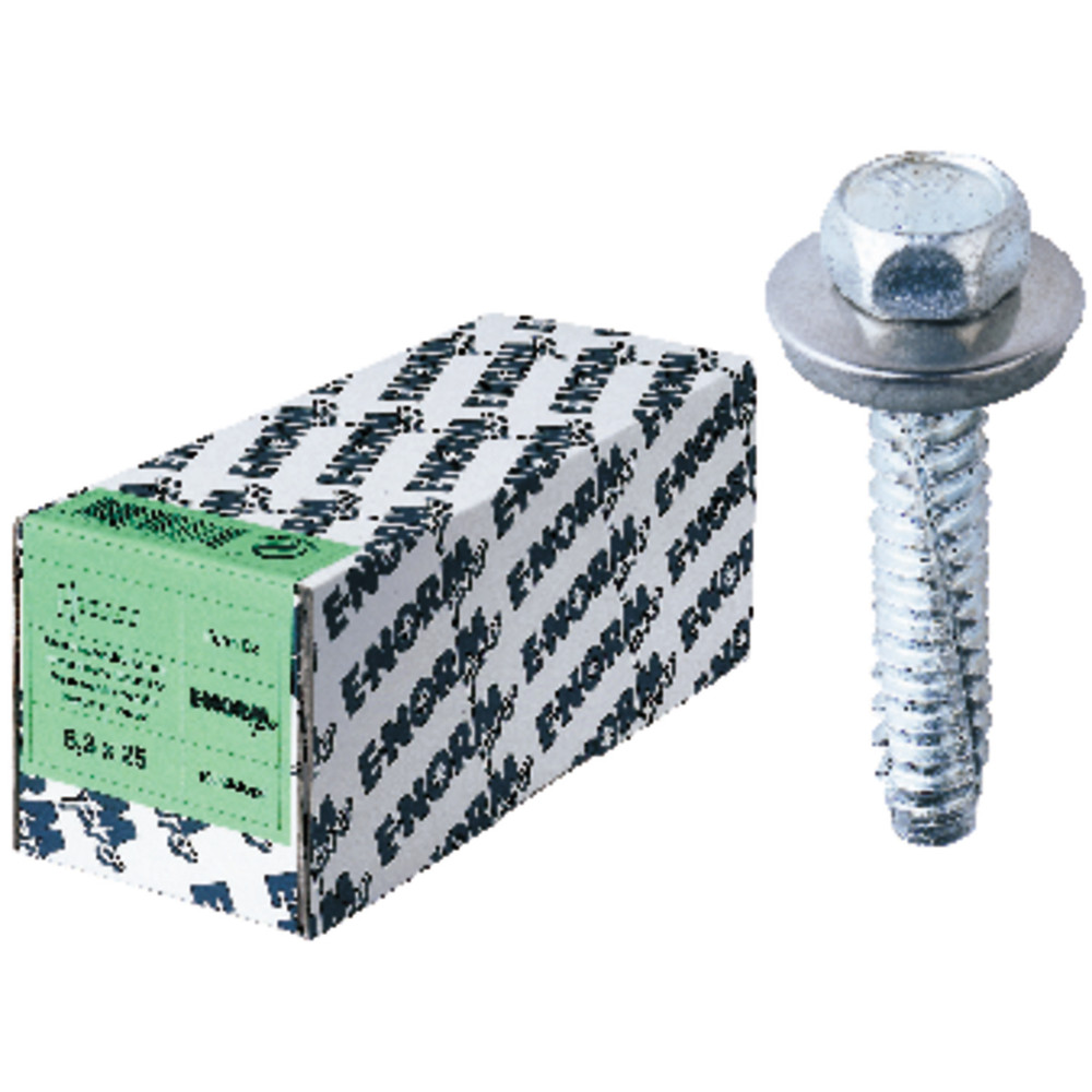 E-NORMpro Fassadenschrauben, Edelstahl A2 Produktbild img1 L