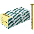E-NORMpro Spanplattenschrauben, TG, Senkkopf, PZD, gelb, Kleinpakete Produktbild