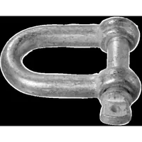 Produktbild von PÖSAMO - Schäkel gerade verzinkt 12mm - 1/2"