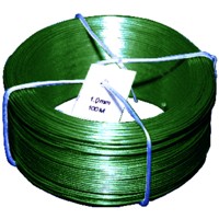 Produktbild von null - Drahtspinne PVC grün 1,4/0,9mm x 50 m