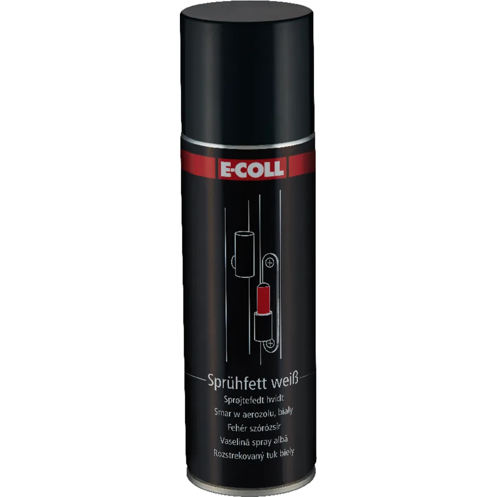 E-COLL EE Sprühfett weiß Universal silikonfrei, korrosionsschützend 300ml Dose Produktbild img1 L