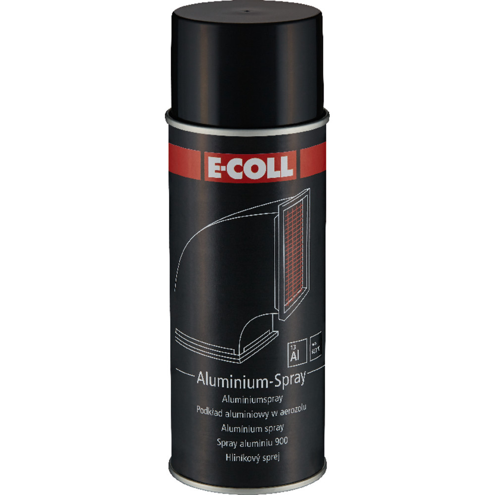 E-COLL EE Alu-Spray 900 silberglanz dunkel Hitzebeständig 400ml Dose Produktbild img1 L