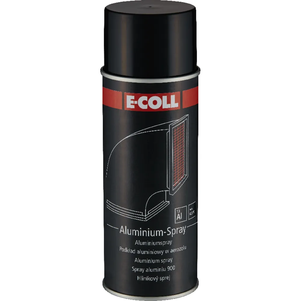 E-COLL EE Alu-Spray 900 silberglanz dunkel Hitzebeständig 400ml Dose Produktbild img1 L