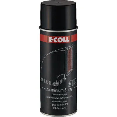Produktbild von E-COLL - EE Alu-Spray 900 silberglanz dunkel Hitzebeständig 400ml Dose