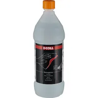 E-COLL Brennspiritus silikonfrei, Ethylalkohol, 94% Vol. 1 L Dose Produktbild