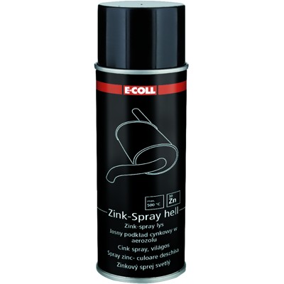 Produktbild von E-COLL - EE Zink-Spray hell silikonhaltig, silbergrau glänzend 400ml Spraydose