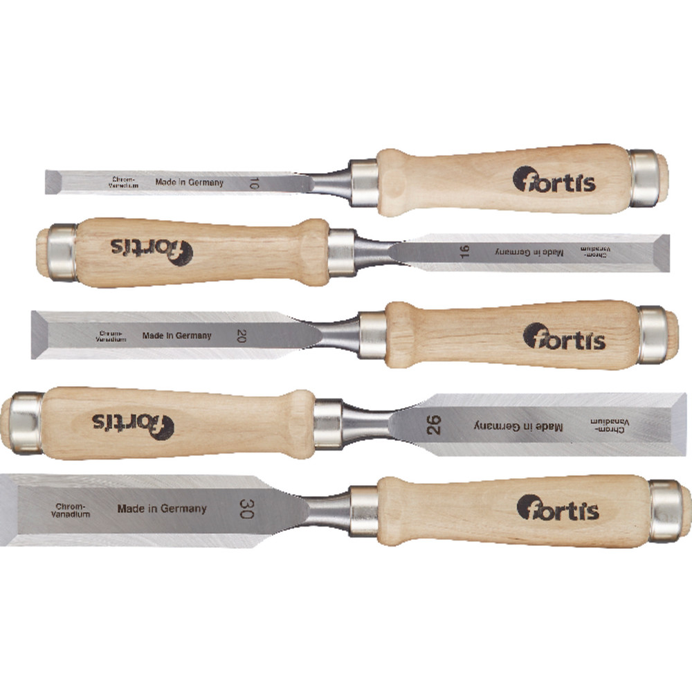 FORTIS Stechbeitel-Satz 5-teilig im Karton Produktbild img1 L