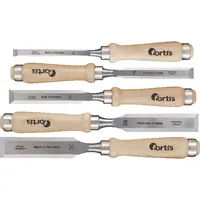 FORTIS Stechbeitel-Satz 5-teilig im Karton Produktbild