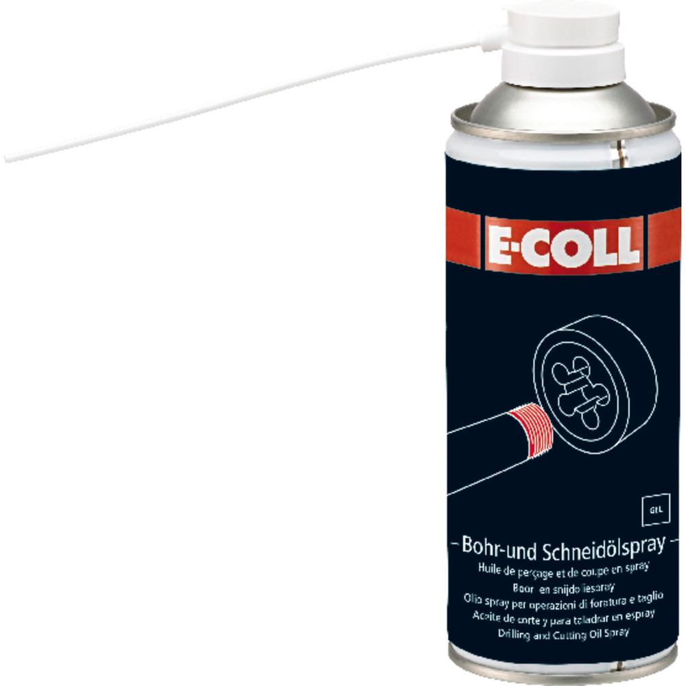 E-COLL Bohr-Schneidöl-Spray Gel mineralölfrei, 400ml Spraydose Produktbild img1 L