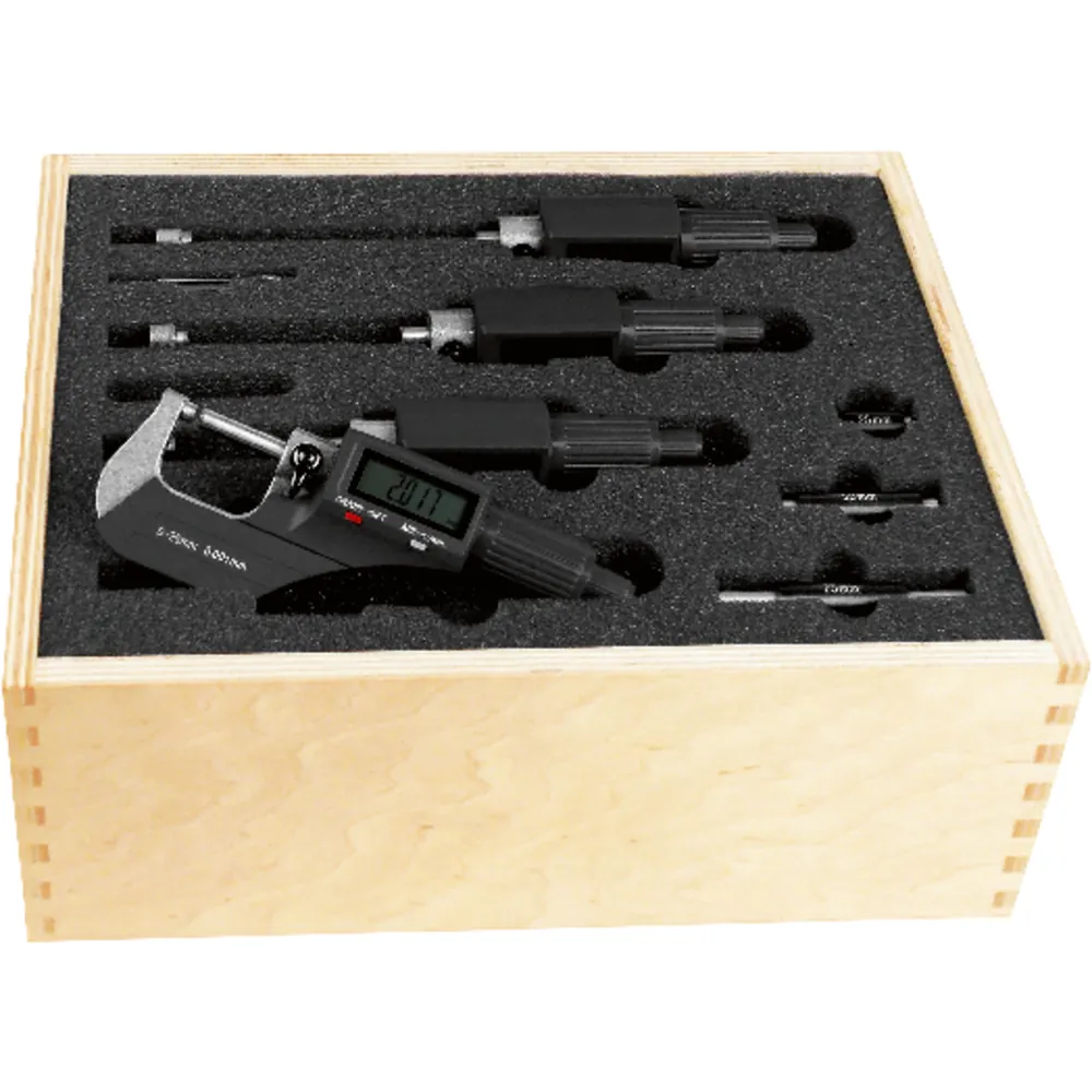 FORTIS Bügelmessschrauben-Set 0-100mm Produktbild img1 L