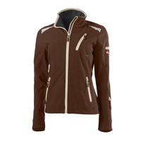 Produktbild von FORTIS AS - Damen-Softshelljacke, braun/beige, Größe S