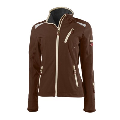 Produktbild von FORTIS AS - Damen-Softshelljacke, braun/beige, Größe XL