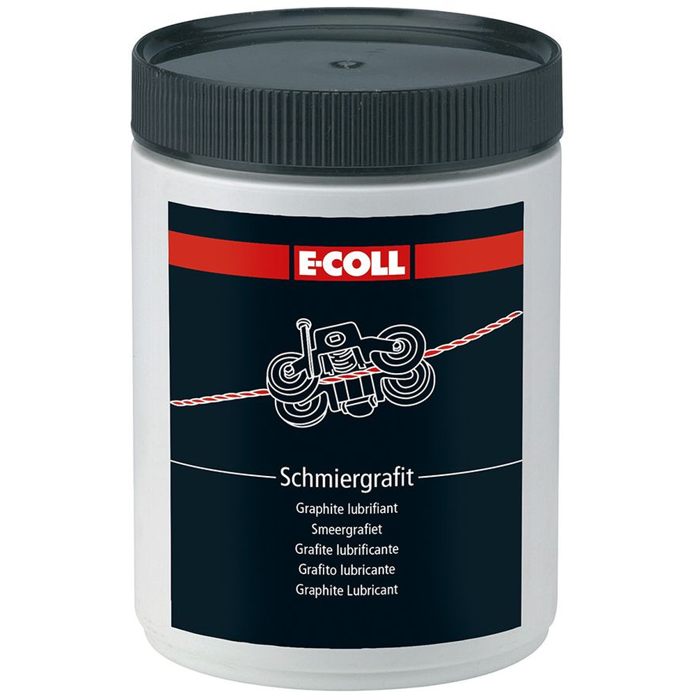 E-COLL Schmiergraphit schwarz verhindert Festbrennen von Dichtungen 750ml Dose Produktbild img1 L