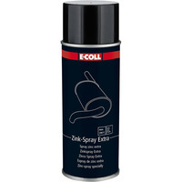 E-COLL Zink-Spray extra grau TÜV geprüft, hochpigmentiert, 400ml Spraydose Produktbild