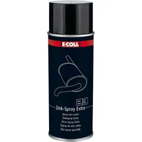 E-COLL Zink-Spray extra grau TÜV geprüft, hochpigmentiert, 400ml Spraydose Produktbild