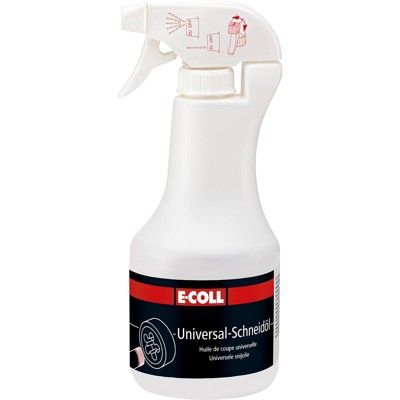 Produktbild von E-COLL - Universal-Schneidöl nicht wassermischbar, silikonfrei 500ml Sprühflasc