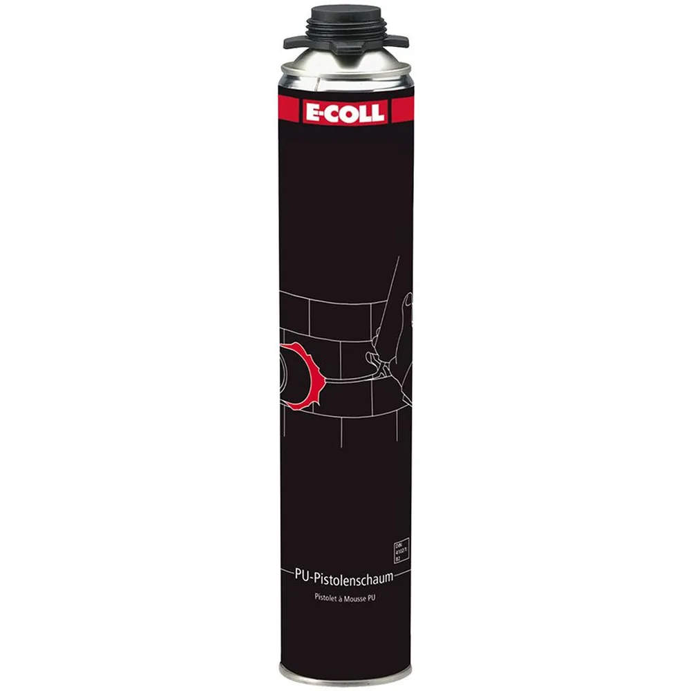 E-COLL PU-Pistolenschaum B2 Einkomponentig, selbstexpandierend, 750ml Dose Produktbild img1 L