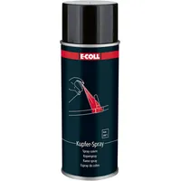 E-COLL Kupferspray glänzend silikonfrei temperaturbeständig bis 200°C 400ml Dose Produktbild
