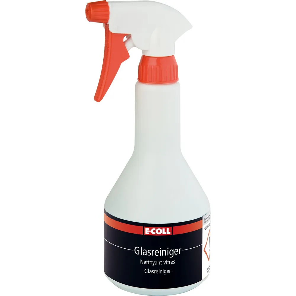 E-COLL Glasreiniger silikonfrei, gebrauchsfertige Mischung 500ml Sprühflasche Produktbild img1 L