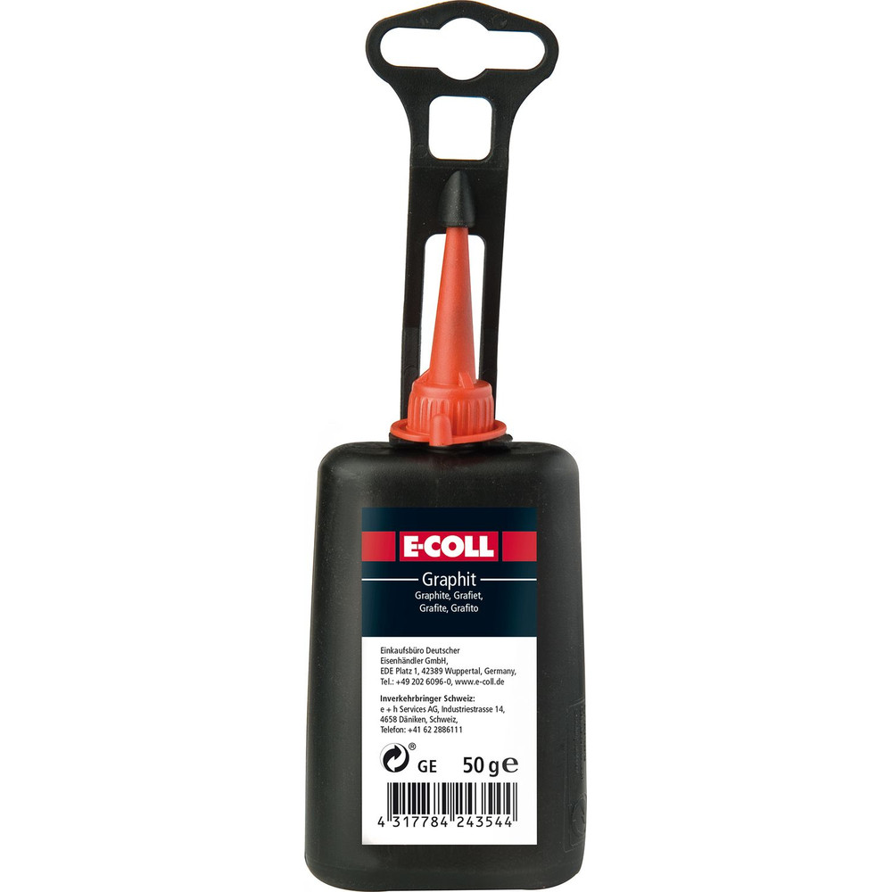 E-COLL Graphit fettfrei, fein vermahlenes Gleit- und Schmiermittel 50gr Flasche Produktbild img1 L