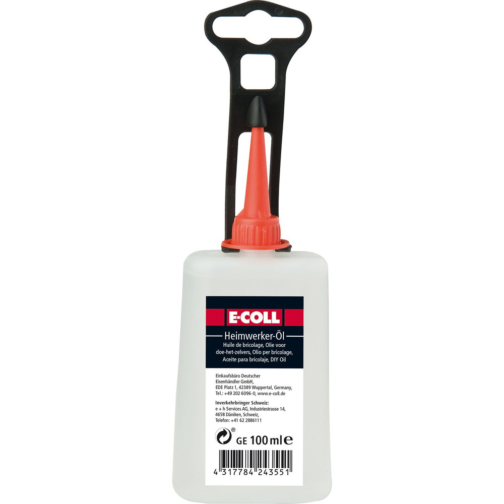 E-COLL Heimwerkeröl Harz-/säurefrei, reinigt, schmiert, schützt 100ml Flasche Produktbild img1 L
