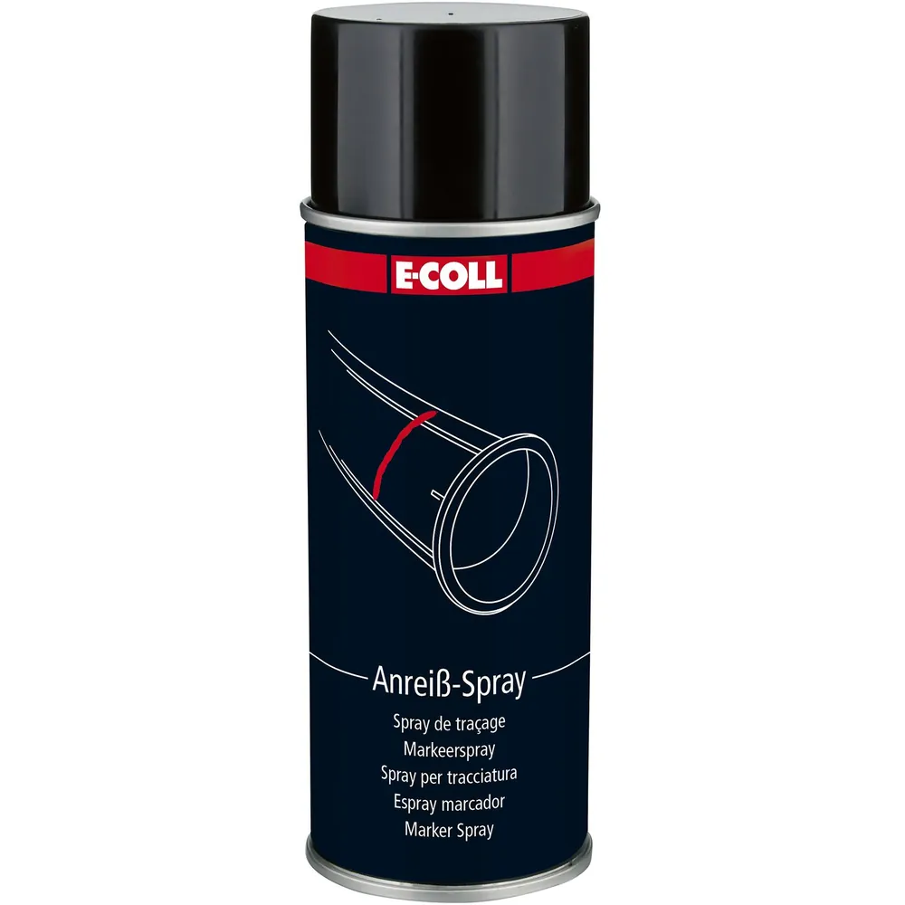 E-COLL Anreiß-Fluid Spray für Metalloberflächen, gut haftend, blau, 400ml Dose Produktbild img1 L