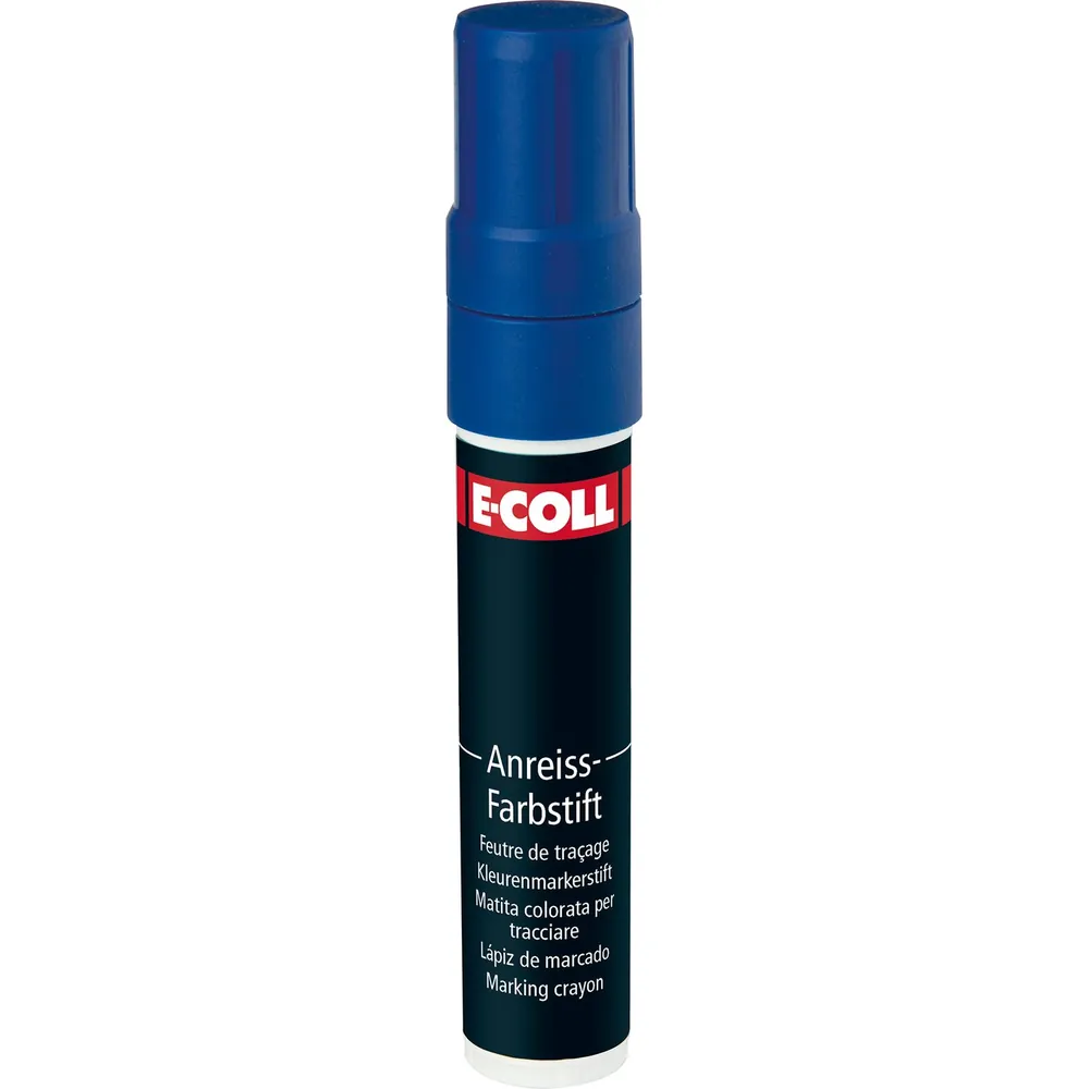 E-COLL Anreiß-Farbstift für Metalloberflächen, sofort trocknend, blau Produktbild img1 L