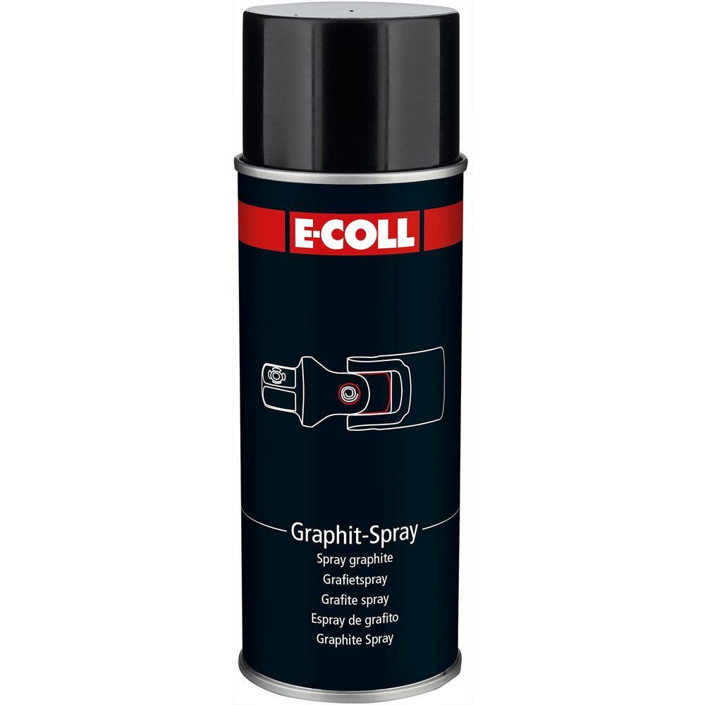 E-COLL Graphit-Spray silikon- und harzfrei, schwarz, 400ml Spraydose Produktbild img1 L