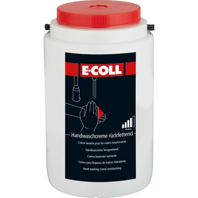 Produktbild von E-COLL - Handwaschcreme feinkörnig sand-/phosphatfrei 3 Liter Rundbehälter