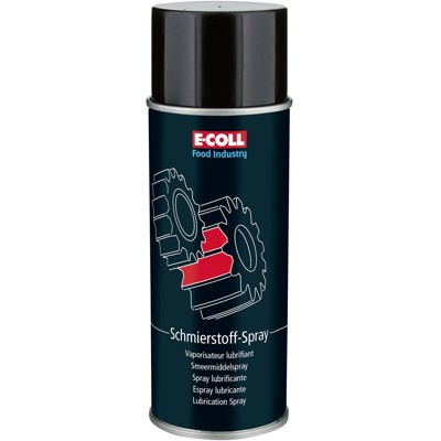 Produktbild von E-COLL - Schmierstoff für Lebensmittelmaschinen, klar, silikonfrei 400ml Dose