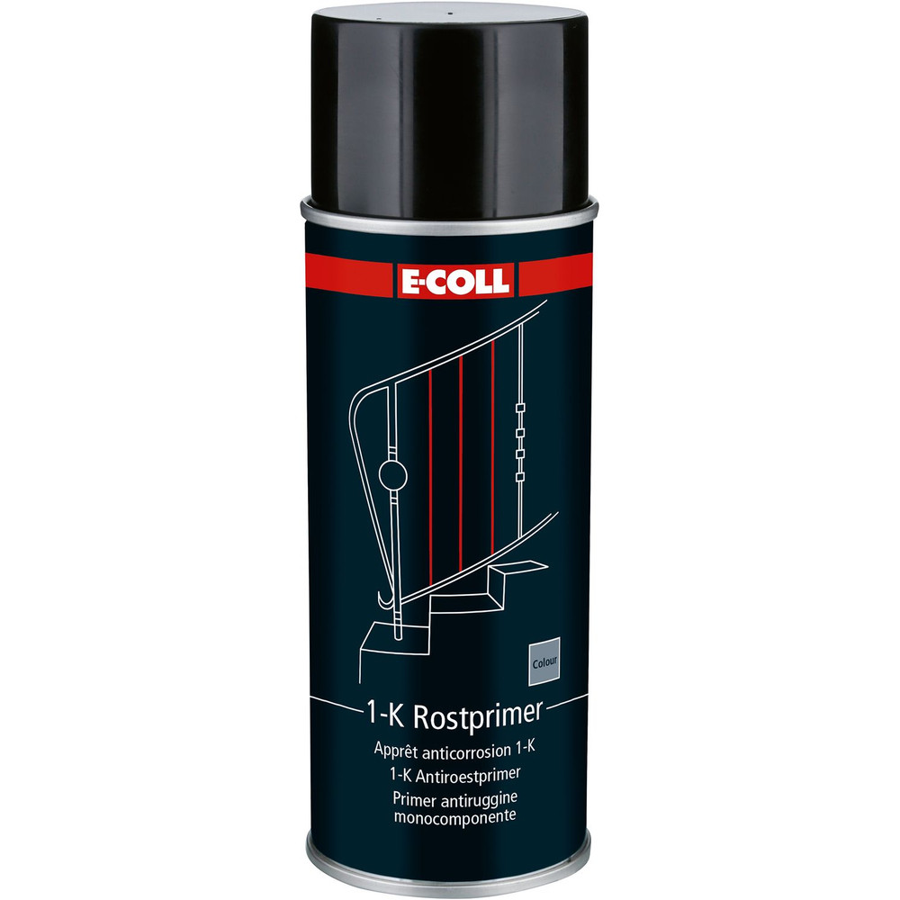 E-COLL Rostprimer grau silikonfrei, blei- und chromatfrei 400ml Spraydose Produktbild img1 L