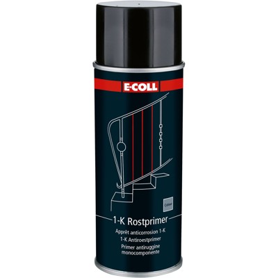 Produktbild von E-COLL - Rostprimer rotbraun silikonfrei, blei- und chromatfrei 400ml Spraydose