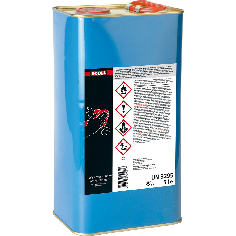 E-COLL Werkzeug- und Formreiniger lösemittelhaltig 5 Liter Kanister Produktbild img1 L