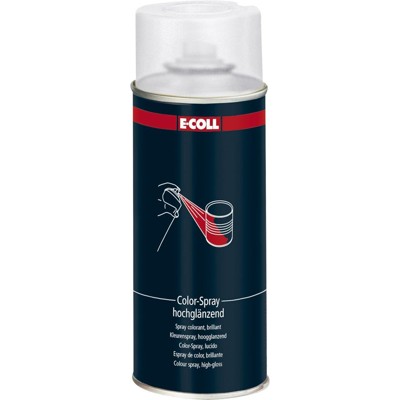 Produktbild von E-COLL - Buntlack Colorspray hochglänzend Alkydharz 400ml Spraydose feuerrot