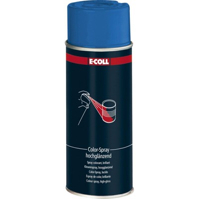 Produktbild von E-COLL - Buntlack Colorspray hochglänzend Alkydharz 400ml Spraydose feuerrot