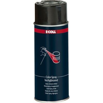 Produktbild von E-COLL - Buntlack Colorspray hochglänzend Alkydharz 400ml Spraydose feuerrot