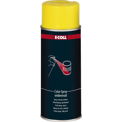 Produktbild von E-COLL - Buntlack Colorspray seidenmatt Alkydharz 400ml Spraydose moosgrün