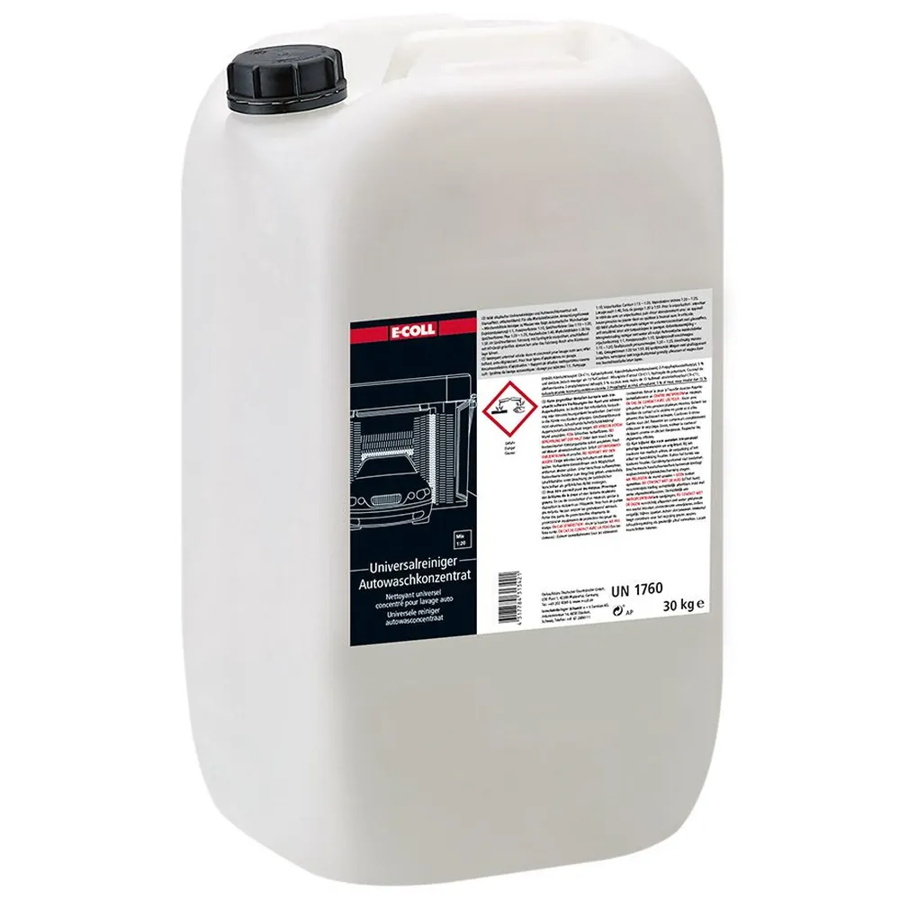 E-COLL Universalreiniger und Autowaschkonzentrat mild-alkalisch 10kg Kanister Produktbild img2 L