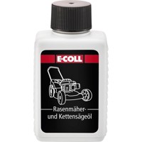 Produktbild von E-COLL - Rasenmäher- und Kettensägenöl, Schmierung 2-Takt-Motoren 100ml Flasche