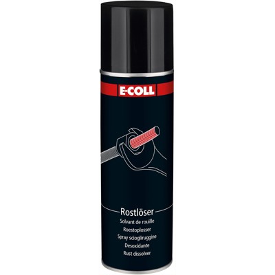 Produktbild von E-COLL - Rostlöser-Spray silikonfrei, temperaturbeständig +150°C, 300ml Dose