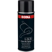 E-COLL Zink-Alu-Spray silikonfrei silberglanz schnelltrocknend 400ml Dose Produktbild