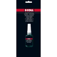 Produktbild von E-COLL - Schraubensicherung grün hochfest, mittelviskos silikonfrei 10ml Flasch