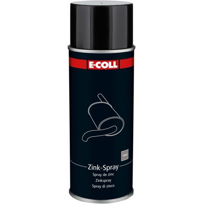 Produktbild von E-COLL - Zink-Spray grau matt, wasserbeständig, rostschützend 400ml Ddose