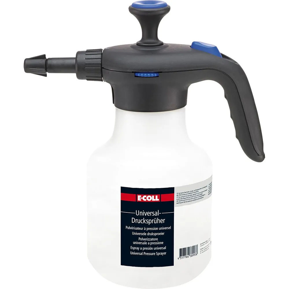 E-COLL Universal-Drucksprüher, Kunststoffdüse, Spezialdichtung 1,5L Behälter Produktbild img1 L