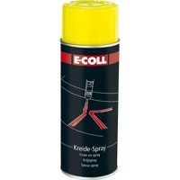 Produktbild von E-COLL - Kreidespray gelb schnelltrocknend, Überkopf-Sprühdüse 400ml Spraydose